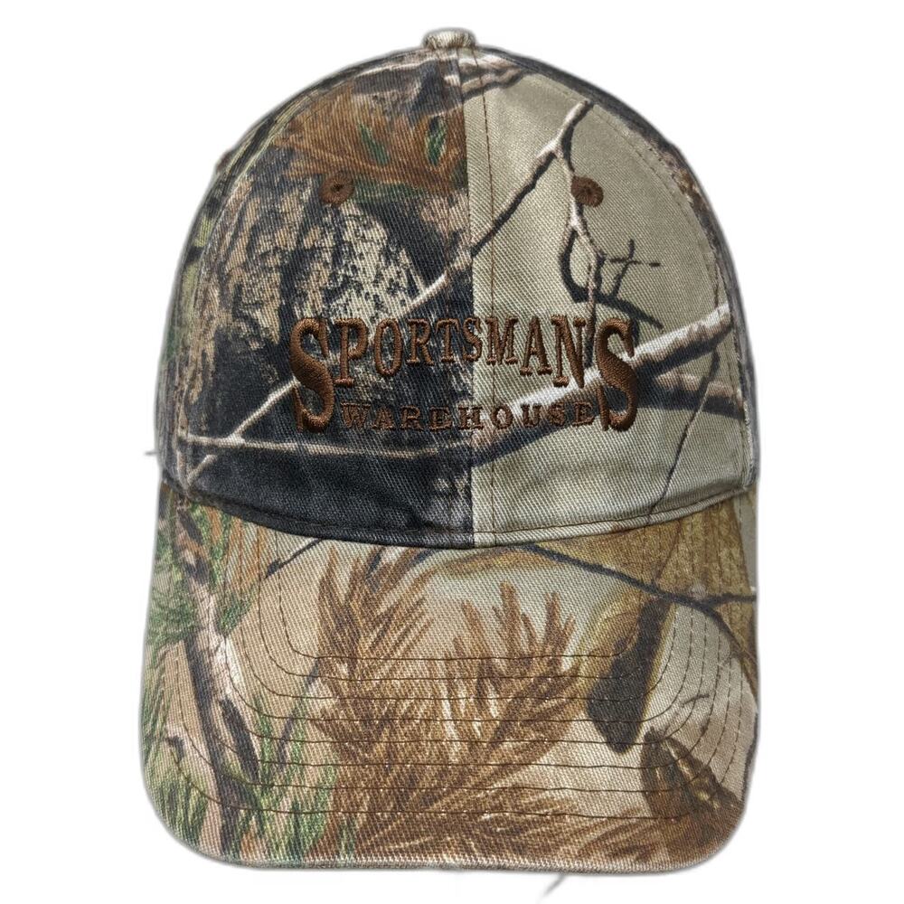 Sportsman's Warehouse Baseball Cap Brown Camo One Size Realtree Strapback Hat